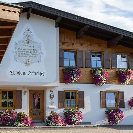 Gaestehaus Schwaiger - Wiesenweg Kössen Dış mekan fotoğraf