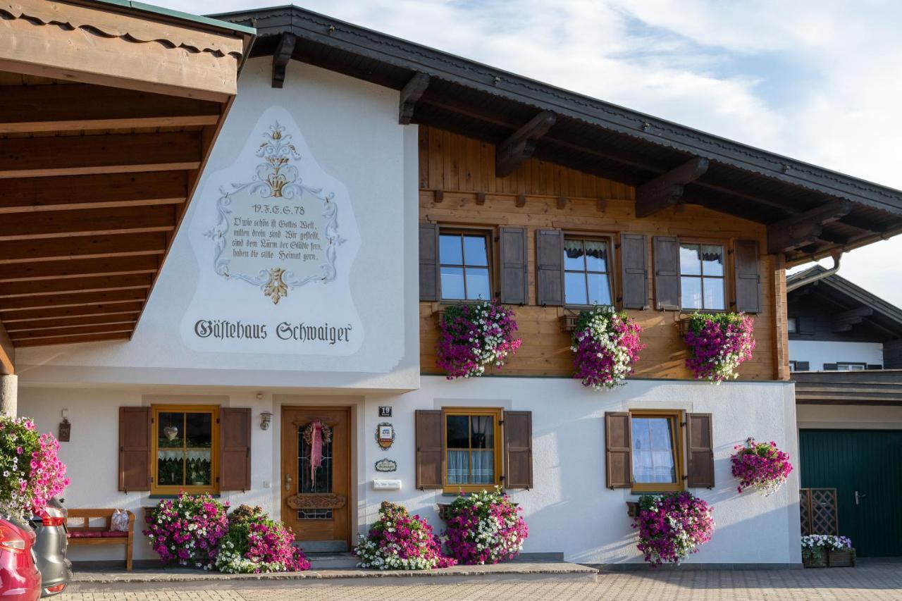 Gaestehaus Schwaiger - Wiesenweg Kössen Dış mekan fotoğraf